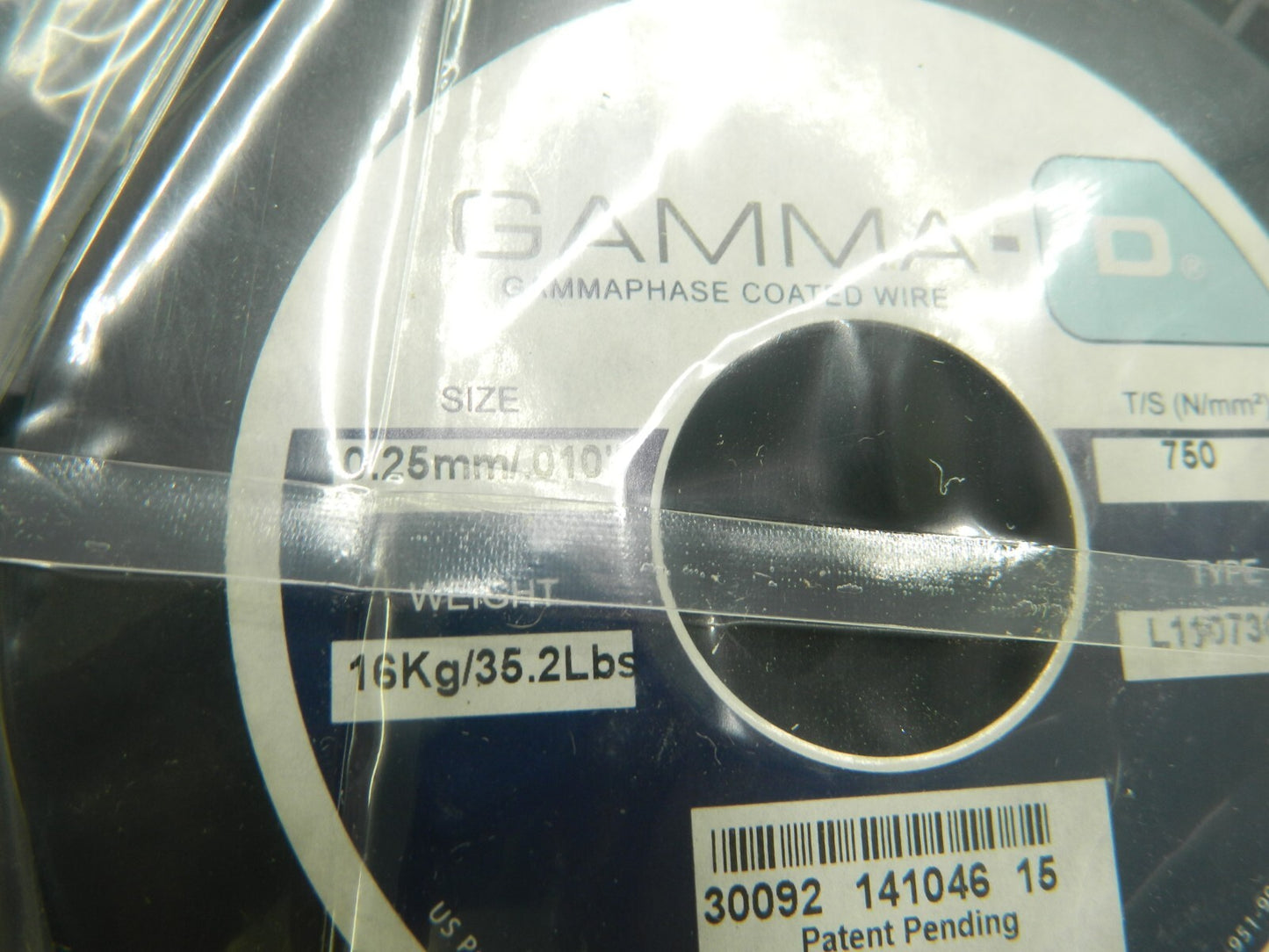 Gamma Coated Wire 0.25 mm 0.01  16,00 KG 32.2 Lbs CFL11073CA2