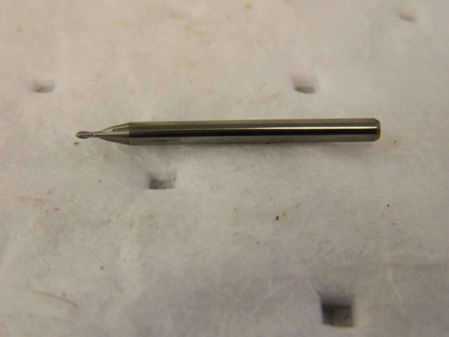ACCUPRO Ball End Mill: 0.0394 Dia 2 Fl Carbide 12183893