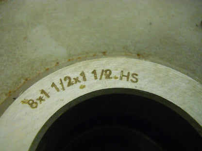 Professional 8" x 1 1/2" x 1 1/2" HSS Staggered Tooth Side Millin