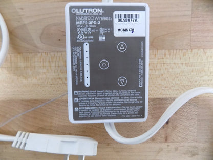 Lutron Maestro Three Receptacle Wireless Lamp Dimming Module MRF2-3PD-3-WH