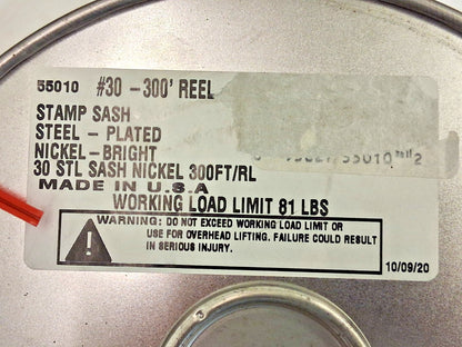 Pro Steel Sash Chain Total Coil 500ft Long 67777367