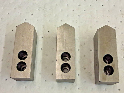 H&R Manufacturing Soft Lathe Serrated Chuck Jaws QTY3 HR112-2.5-OP