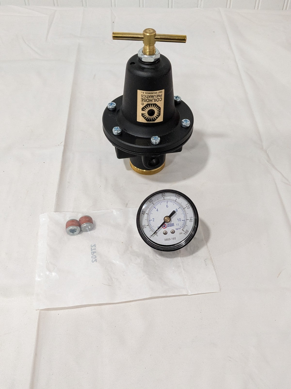 Coilhose Compressed Air Regulator: 1/2" NPT, 250 Max psi 8804G