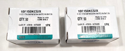 KERR Black-Oxide Alloy Steel SHCS 10-32 x 1-1/2" Long  *QTY: 100pcs*  91251A351
