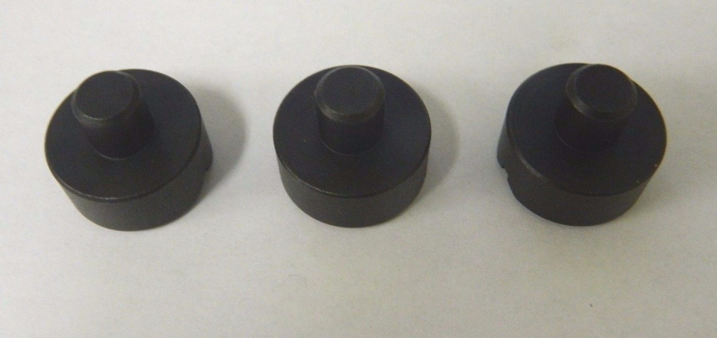 Import 1" Screw Jack Pads (Lot of 3) 1" Diam Screw Jack Pad