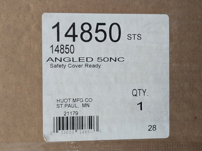 Huot Angled Storage Rack for 50 Taper CNC Tools 18 Holes 27" x 20" x 11" 14850