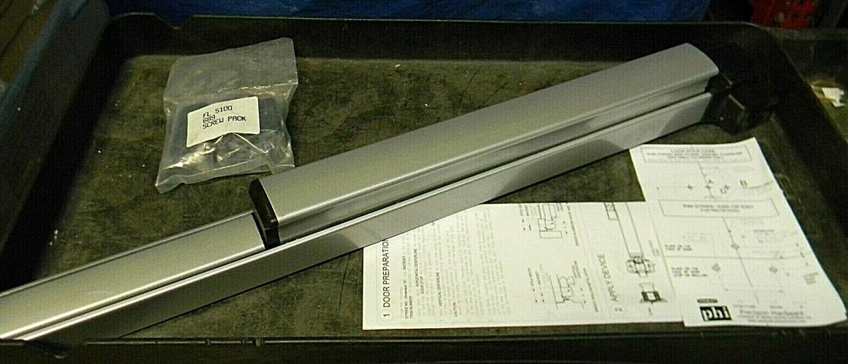 Stanely 5100 Series Aluminum Rim Exit Device 36" Closer Body Length FL5101-