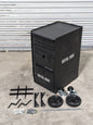 Metal Man Deluxe Welding Tool Box Storage Cabinet 4 Drawer DWC1 Used