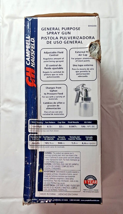 Campbell Hausfeld General Purpose Spray Gun DH4200