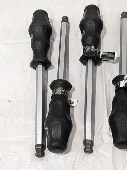 WERA 12mm Hex Ball End Driver 6" Bade Length Qty 5 05022835001