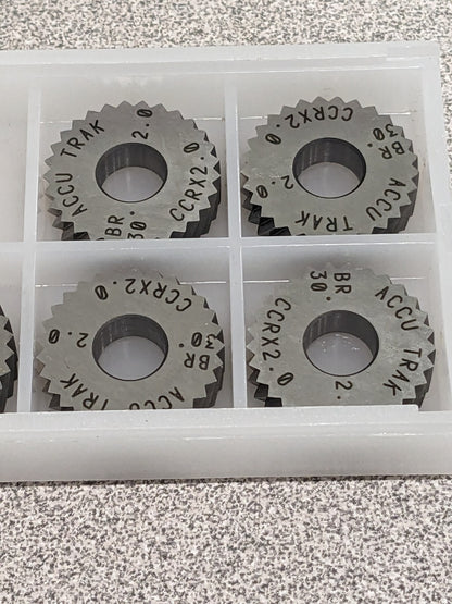 Standard Knurl Wheel: 21.5 mm Dia, 90 ° Tooth Angle, 13 TPI Qty 5 CCRX2.0