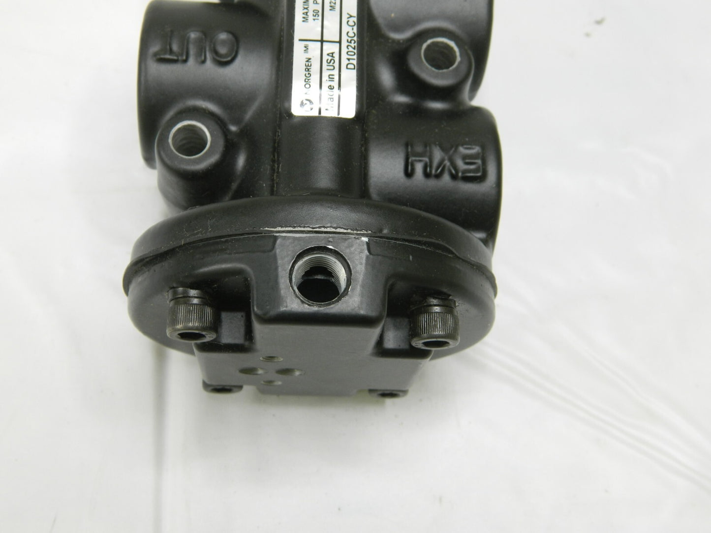 NORGREN Mechanically Operated Valve: Poppet, 3/4" Inlet/Outlet D1025C-CY