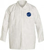 DUPONT 50 pk Size L White General Purpose Long SleeveShirt TY303SWHLG0050H