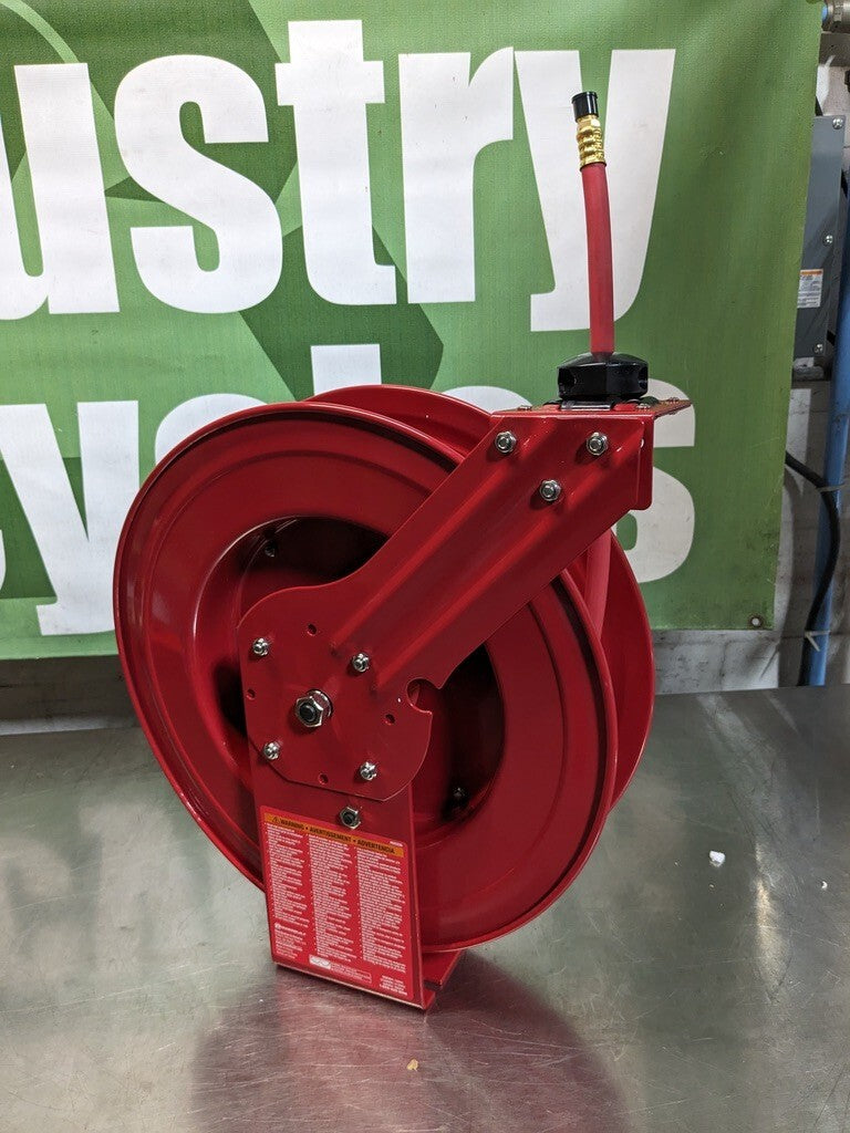 POWERBUILT Hose Reel with Hose: 3/8" ID Hose x 50'  PARTS/REPAIR  642228