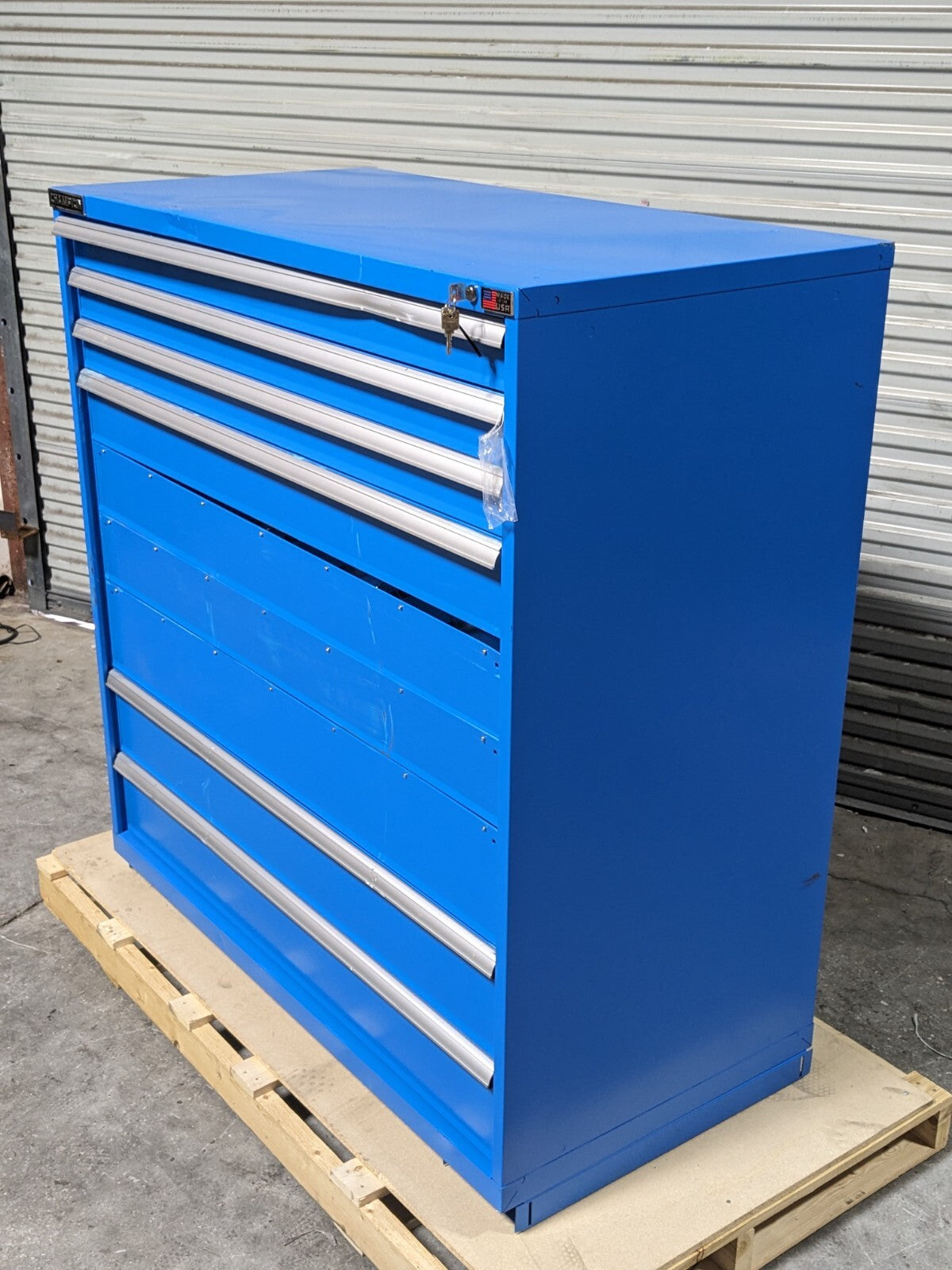 Champion Modular Storage Cabinet Tool Box 9 Drawer 59 x 56 x 28 Parts / Repair