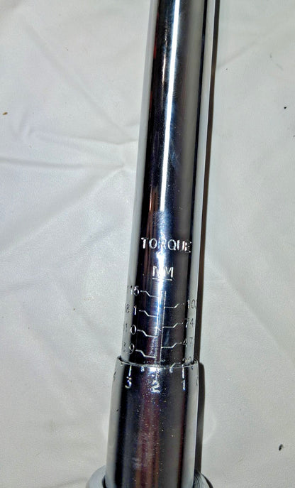 Proto Ratcheting Head Micrometer Torque Wrench 3/8" Drive 16-80 Ft/Lb J6006