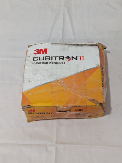 3M 5" Dia PSA Disc: 80 Grit, Premium Ceramic Alumina Qty 50 7100044453