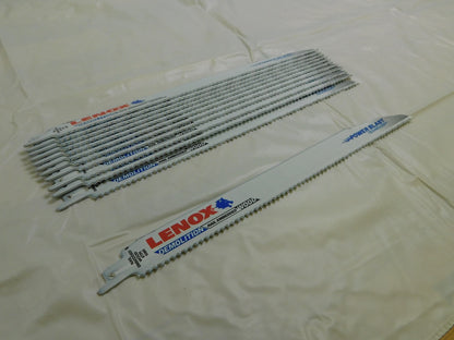 Lenox 12" L x 7/8" Thick Bi-Metal Reciprocating Saw Blades 12Pk 20500106R