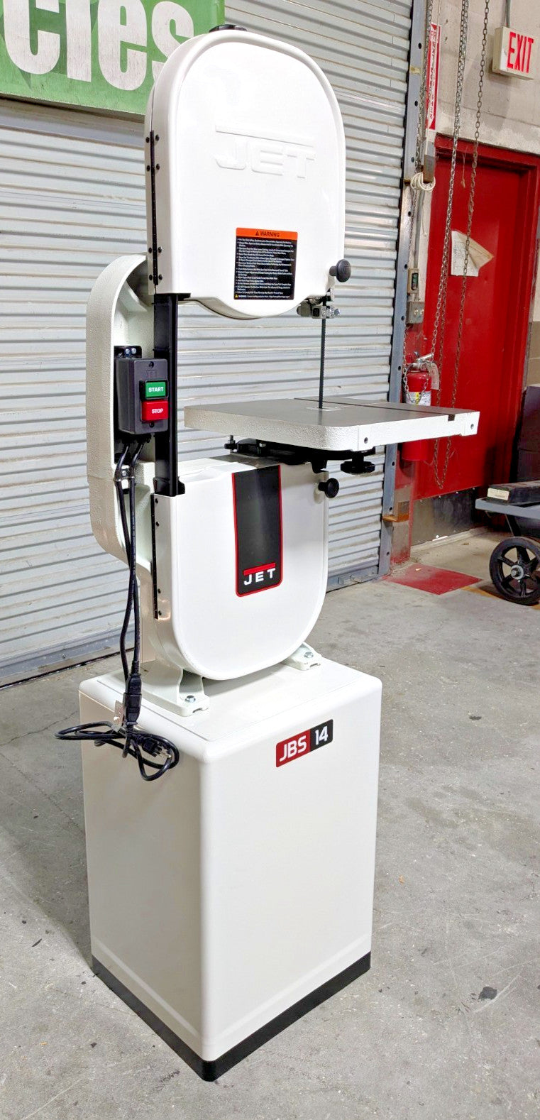 JET JWBS-14CS 14" Vertical Bandsaw  6" Height Capacity  115/230V  1HP