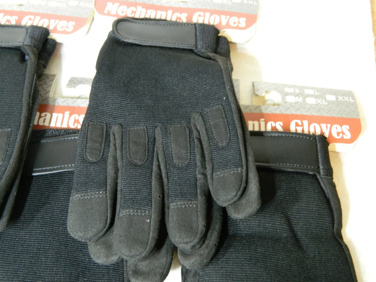Ability One Size S (7) Synthetic Leather Anti-Vibration/Impact Glove Qty 5 Pairs