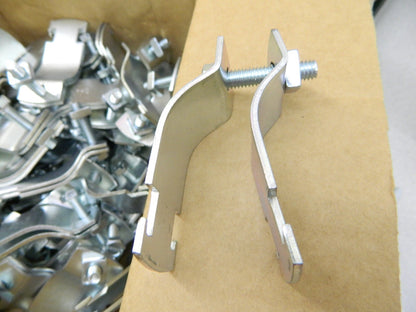 Thomas &amp; Betts Steel Electro Galvanized Pipe Clamps Aprrox. 50 703 1 1/2 EG