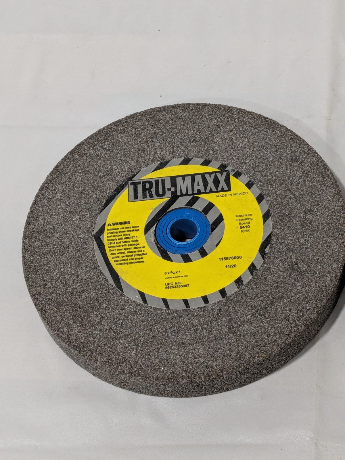 TRU-MAXX Bench & Pedestal Grinding Wheel: 6" Dia, 3/4" Thick 2 Pack 66253255097