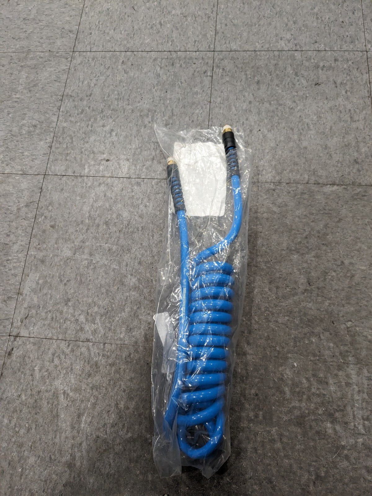 Coiled & Self Storing Hose: 3/8 ID, 10' Long Male Swivel x Male 5510038310PRO