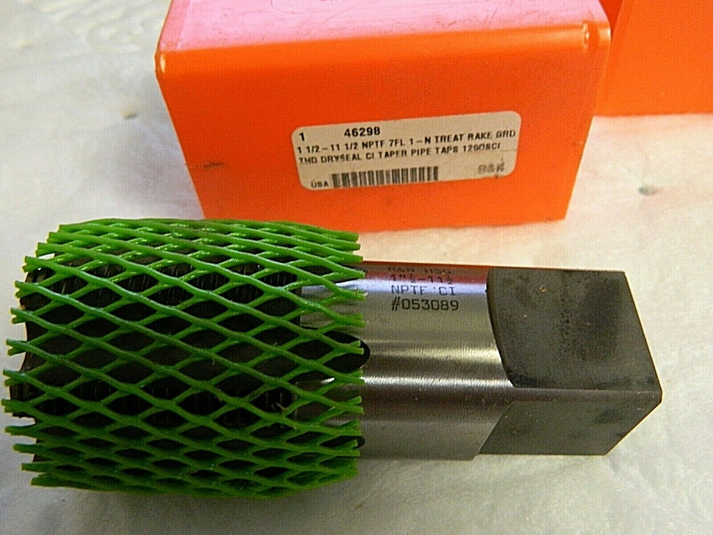 Reiff &amp; Nestor 1-1/2 - 11-1/2 7-Flute Nitride Finish HSS Standard Flute Tap