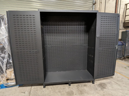 Valley Craft Heavy Duty Welded Storage Cabinet w/ Bins F87953A7 Scratch N Dent