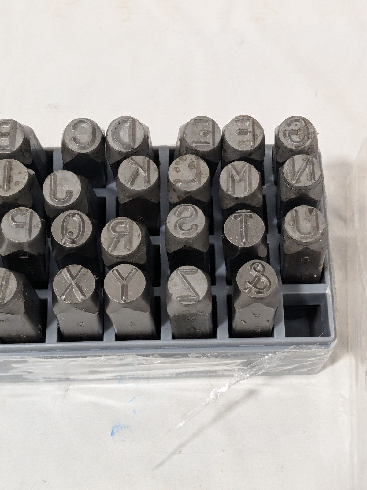 C.H. Hanson Heavy-Duty Stamp Set 3/8" Character, 27 pc, Alphabets & Symbol 21151