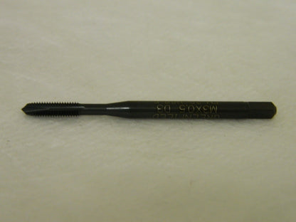 Widia GTD M3 x 0.50mm D3 EMSS 3FL HSS Oxide Coating Spiral Flute Tap QTY 6 72615