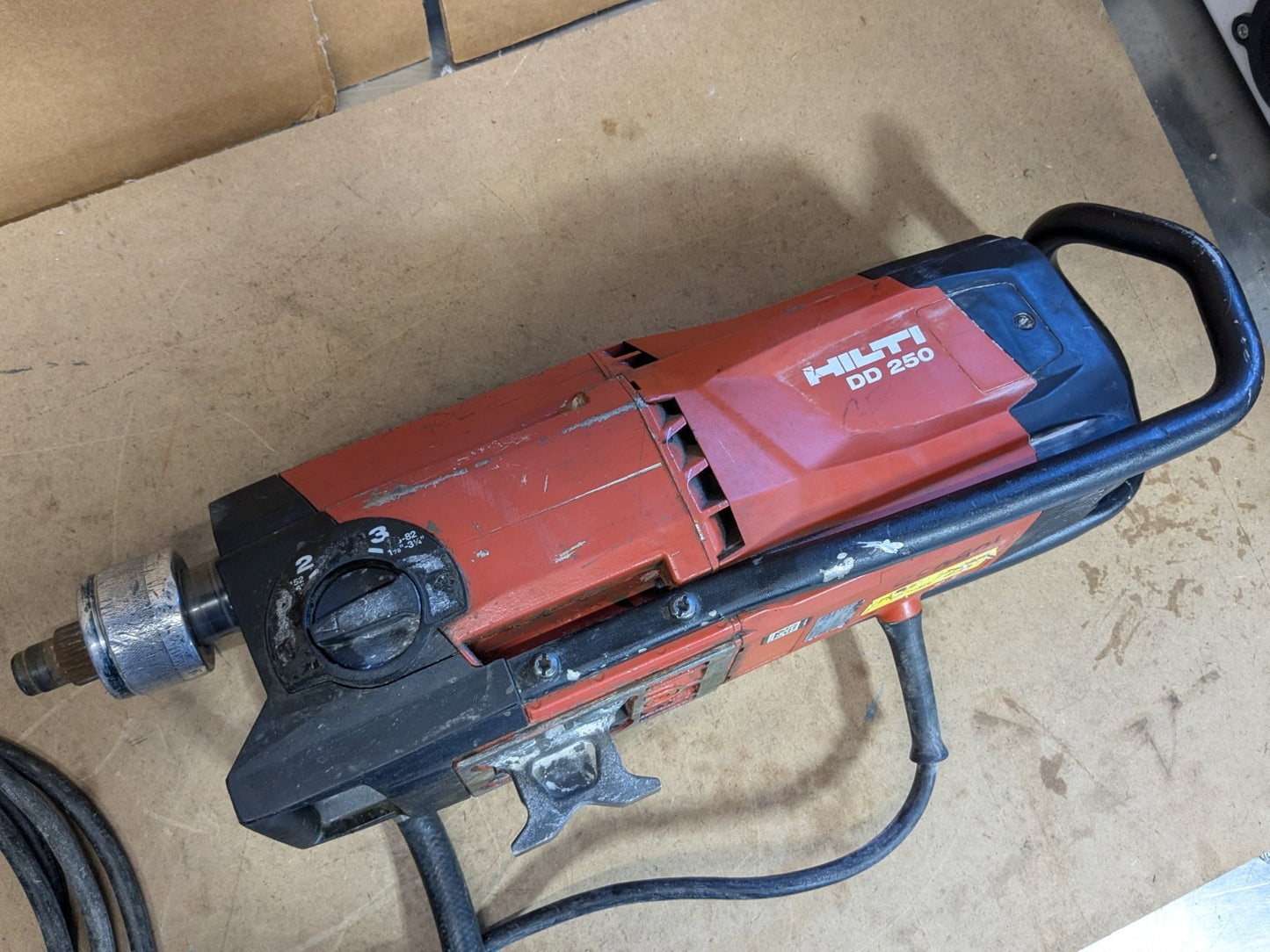 Hilti Heavy Duty Diamond Core Drill 240 - 2220 RPM 120v 20A DD250 Parts / Repair