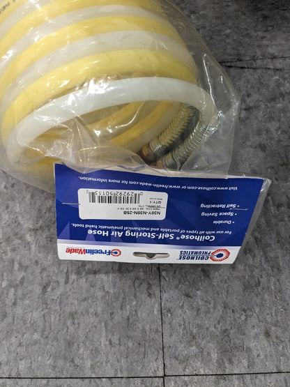 COILHOSE PNEUMATICS Coiled & Self Storing Hose: 3/8 ID N38Y-N38N-25B