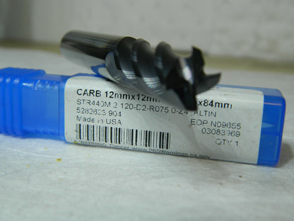 Niagara Cutter SC Sq End Mill 12mm 24mm LOC 12mm Shk Dia 84mm OAL 4 FL 03083969
