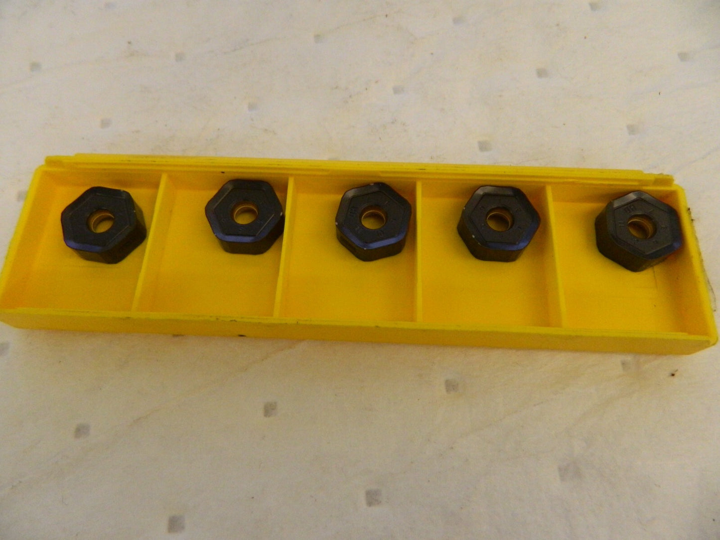KENNAMETAL Milling Inserts qty 5: HNPJ0905ANSNHD, KCK15, Solid Carbide 3763185