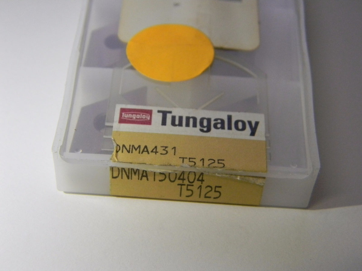 Tungaloy Carbide Turning Inserts DNMA150404 DNMA431 T5125 Qty. 8 35561109