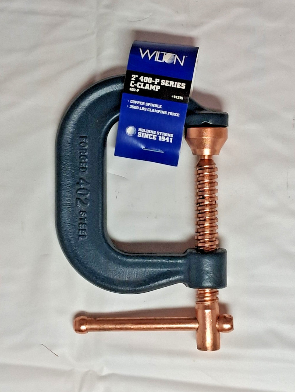 WILTON  C-CLAMP 400 SERIES 2-1/8 "MO 2-5/8"TD 402-P