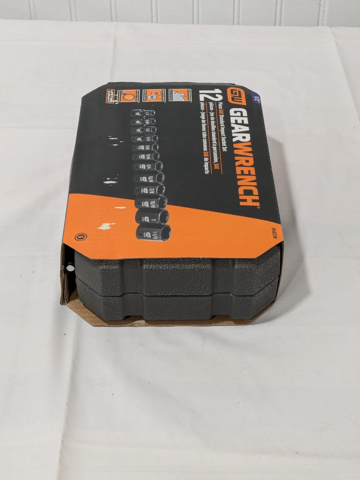GEARWRENCH 12 Piece Socket Set: Standard & Impact, 1/2" Drive 84931N