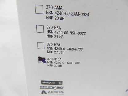 3M Over The Head Earmuff OD Green Peltor NRR 30dB 370-H10A