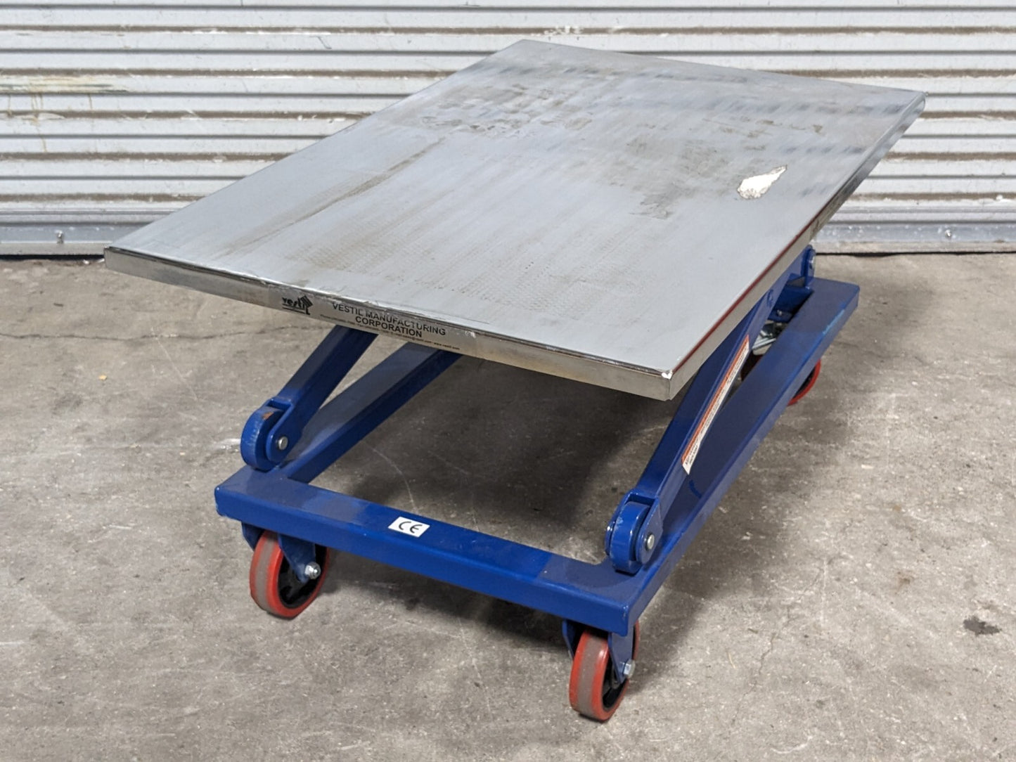 Vestil Mechanical Scissor Lift Cart 1000 lb Cap 40 x 26 Platform Parts / Repair