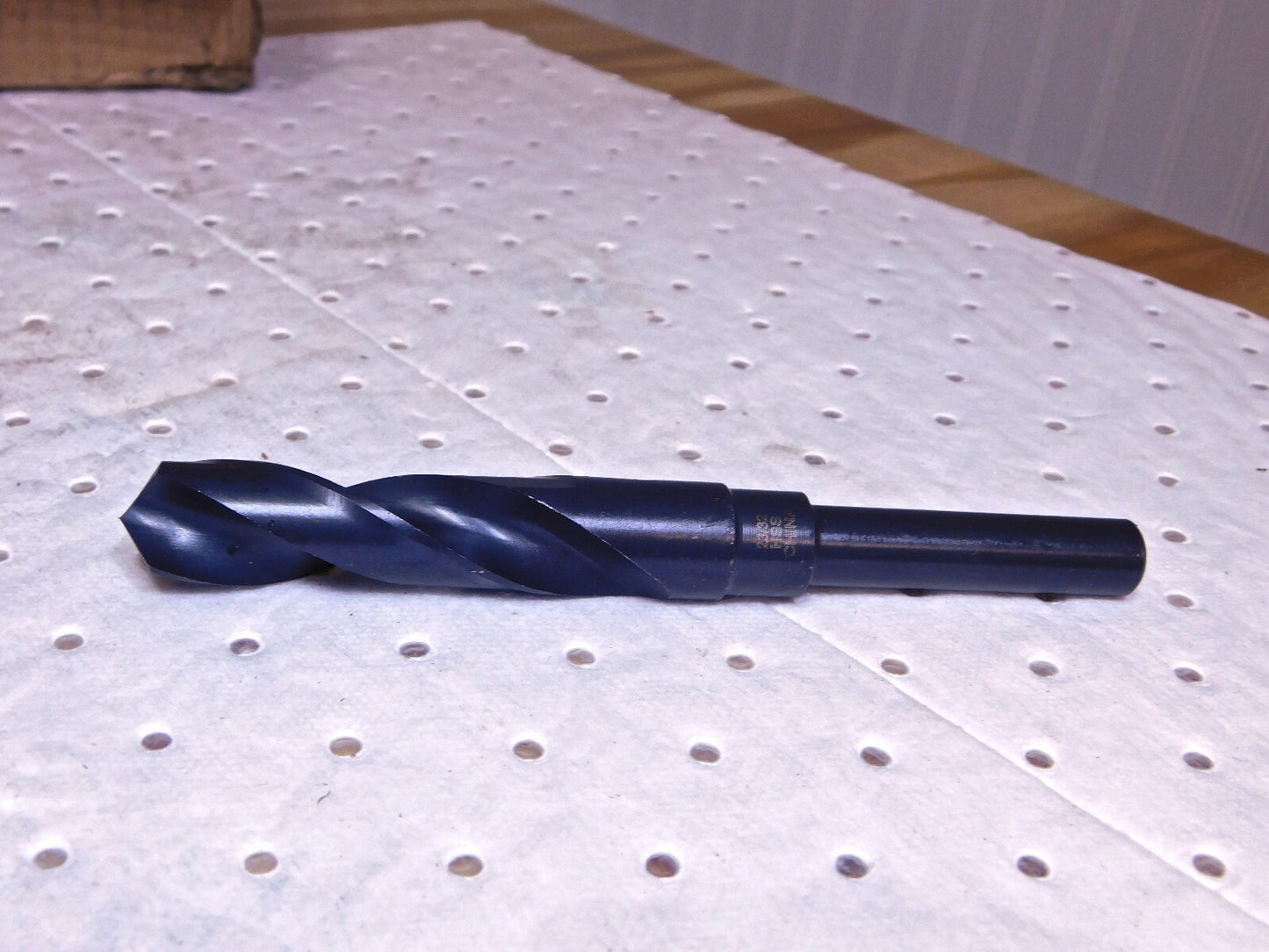 Interstate Silver & Deming Drill 22/32 Dia 118º Pt 1/2 Shank 3 Fl L 01340462