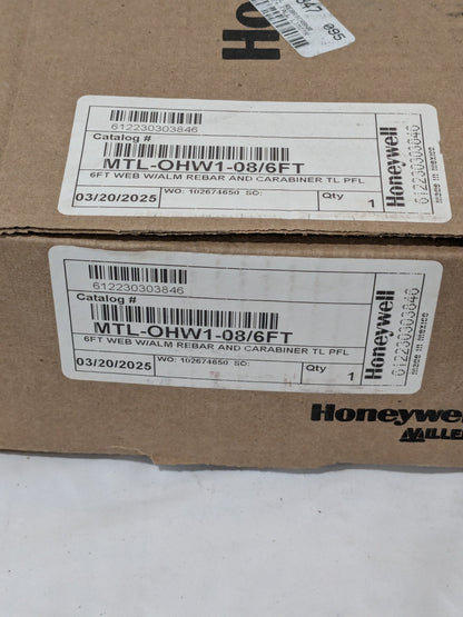 Miller Fall Limiter: 420 lb, 6.000' Line MTL-OHW1-08/6FT