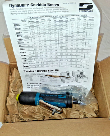 Dynabrade Rear Exhaust Air Die Grinder 1/4" Collet 0.40 hp 48327