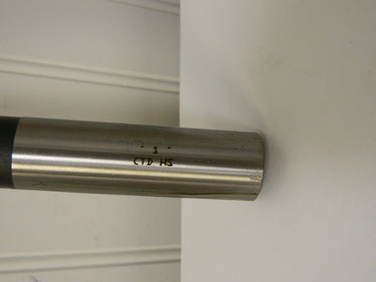 Cleveland 1" 118° Spiral Flute High Speed Steel Taper Length Drill Bit  C10787