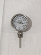 Wika Bimetal Dial Thermometer: 20 to 240 ° F, 2-1/2" Stem Length 31025A007A4SF