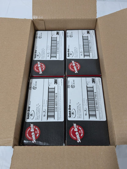 (60) 3M Quick-Change Disc: Roloc TR, 2 Dia Silicon Carbide Non-Woven 7000045976