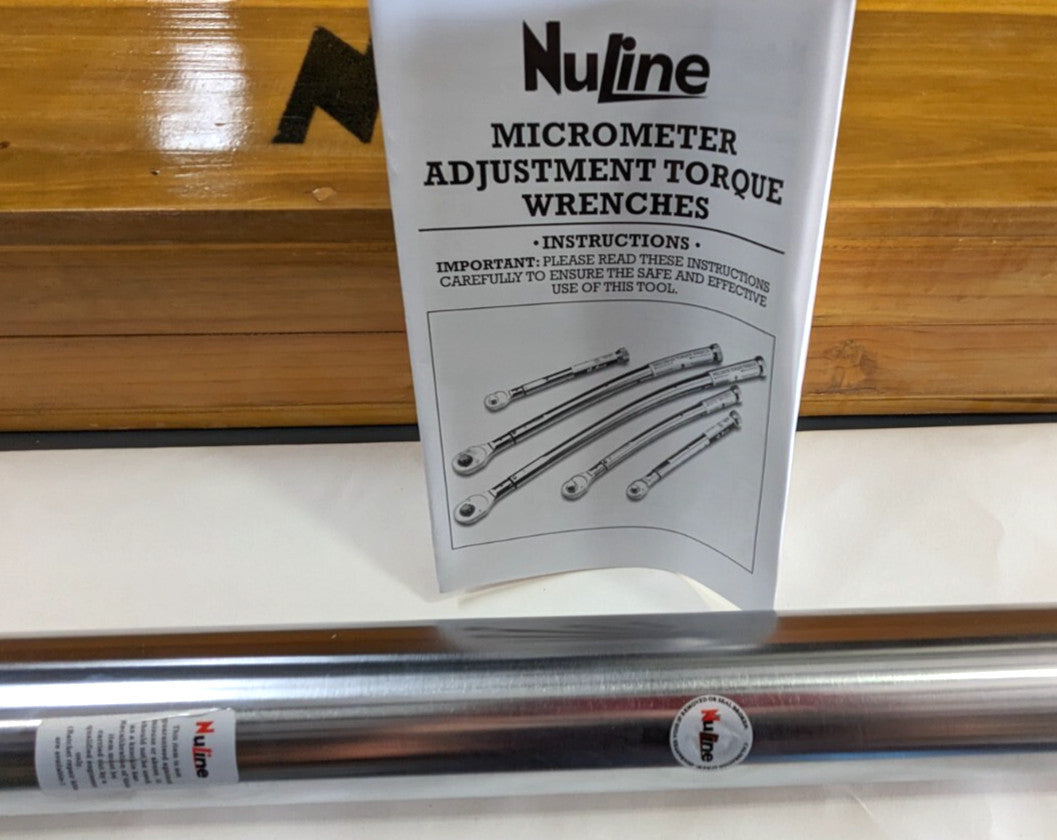 NuLine Heavy Duty Torque Wrench  1" Drive  660ftlb - 2200ftlb  60" OAL  NB-3000C