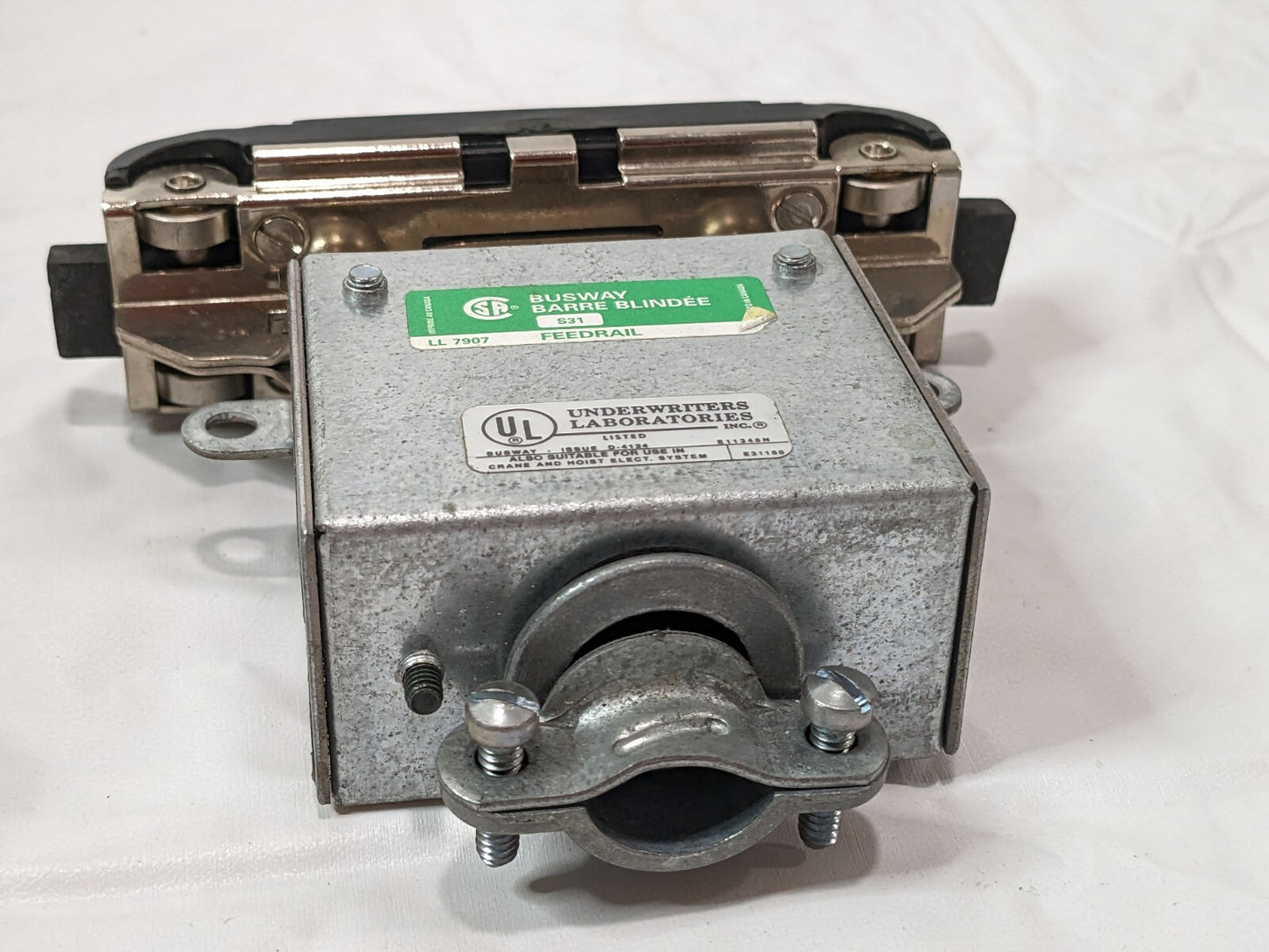 Midland-Ross Feedrail Trolley 2P 20A 300VAC 300VDC FRS-94