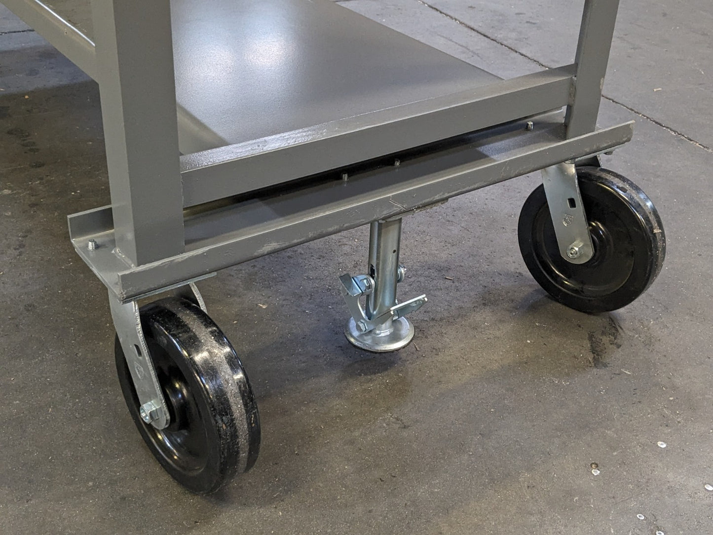 Little Giant 60 x 30 Mobile Work Bench 7 Ga. Welded Steel 5000 lb. Capacity