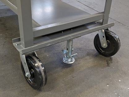 Little Giant 60 x 30 Mobile Work Bench 7 Ga. Welded Steel 5000 lb. Capacity